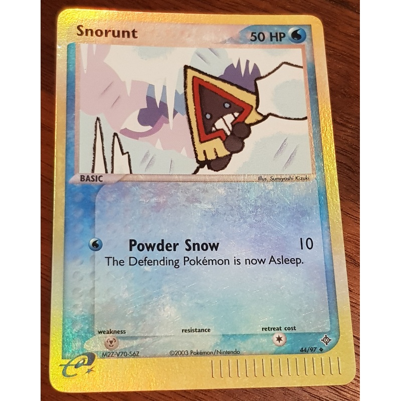 Pokemon EX Dragon Snorunt #44/97 Reverse Holo Trading Card