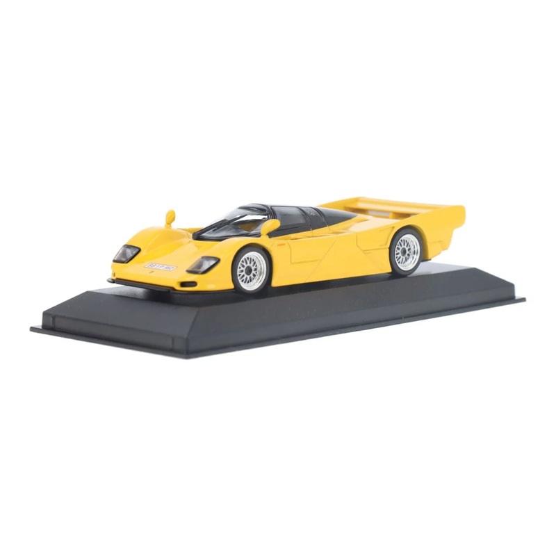 PORSCHE DAUER 962 GT – 1994 – YELLOW – 1:43 Scale Diecast Model Car