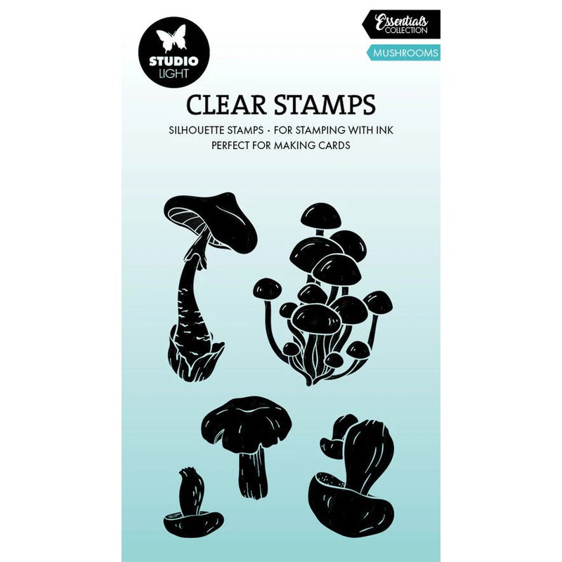 Studio Light Clear Stamp Mushrooms