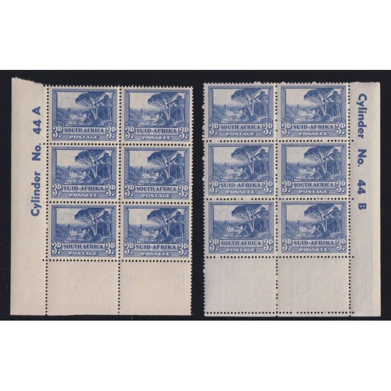 1949 3d A & B CYLINDER  BLOCKS UM – SACC 116