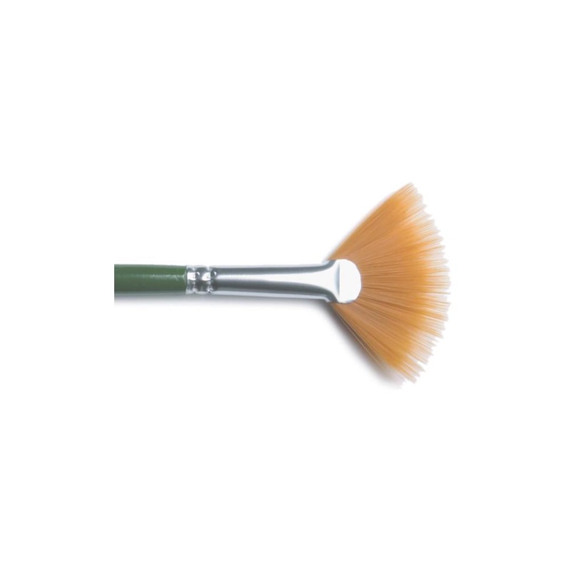 One Stroke Brush Fan Size 4