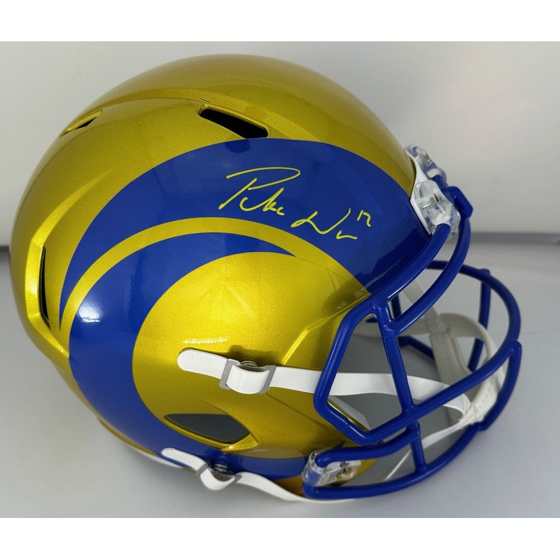 Rams Receiver PAKU NACUA Signed Full Size Replica FLASH Speed Helmet AUTO – FAN