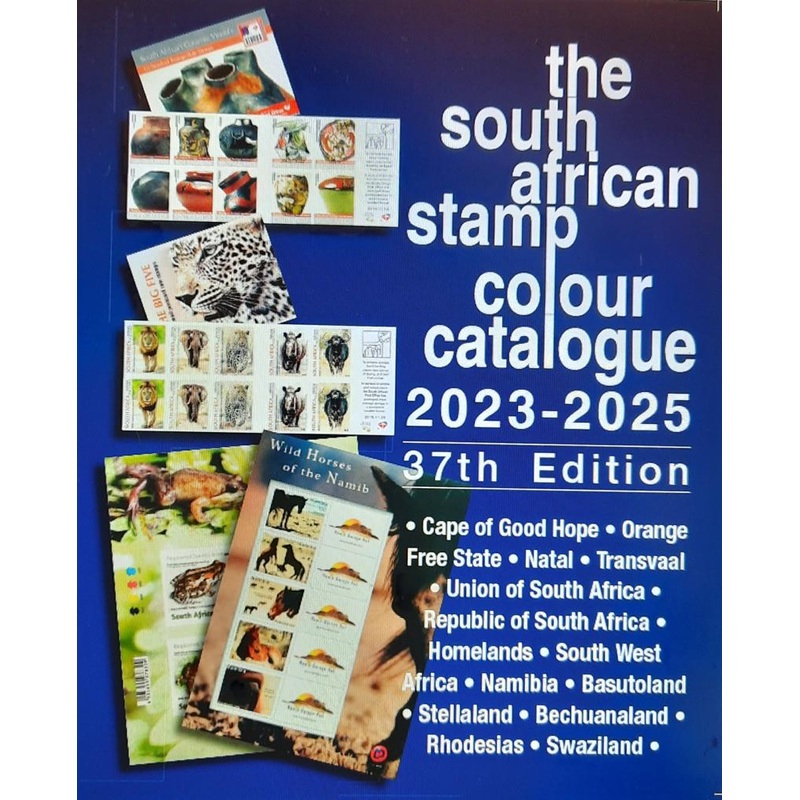 South African Stamp Colour Catalogue 2023-2025