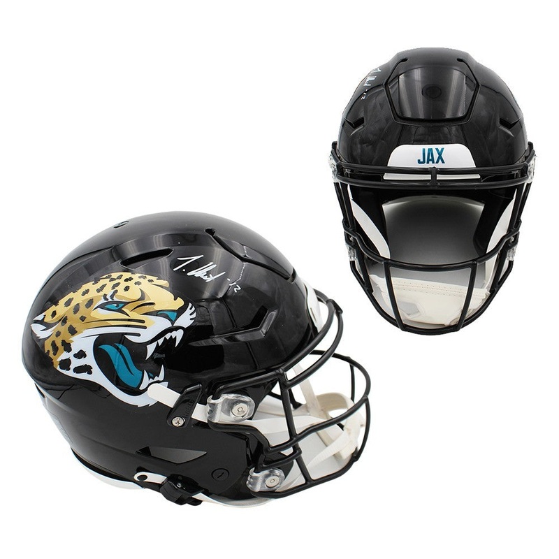 Travis Hunter Signed Jacksonville Jaguars Speed Authentic Flex Helmet