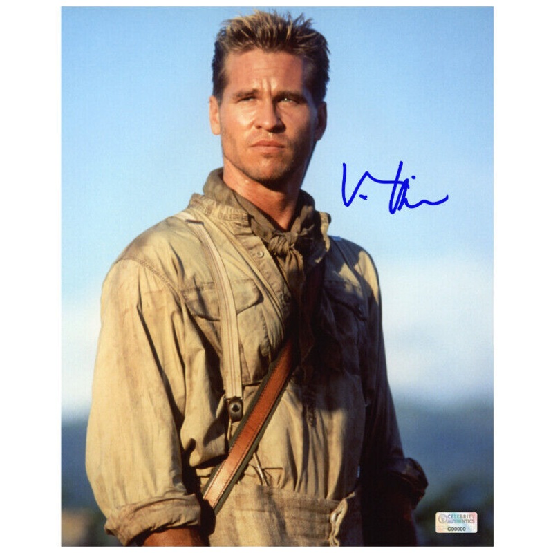 Val Kilmer Autographed 1996 Ghost and the Darkness 8×10 Photo