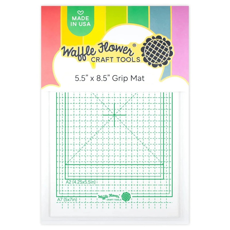 Waffle Flower Grip Mat v2 5.5×8.5