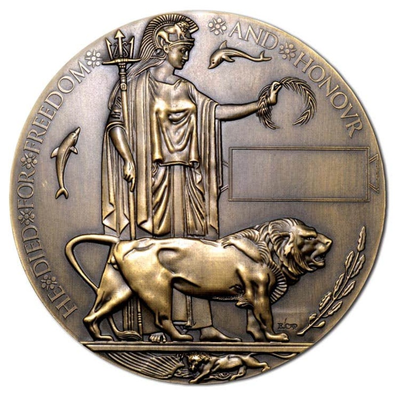 WWI Memorial Plaque Replica