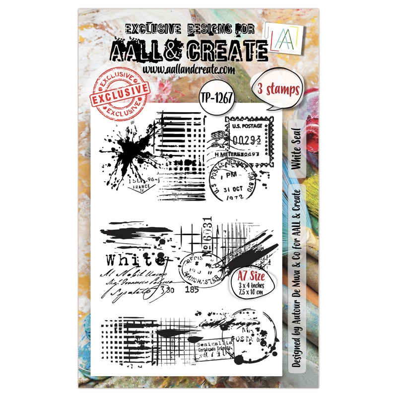 #1267 – A7 Stamp Set – White Seal