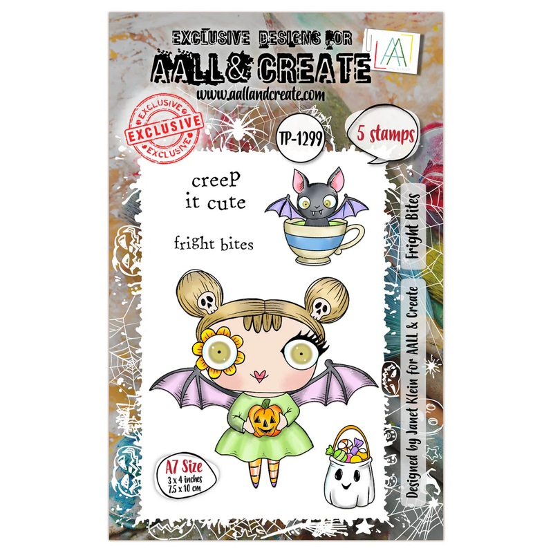 AALL and Create – A7 Stamp Set – Fright Bites #1299