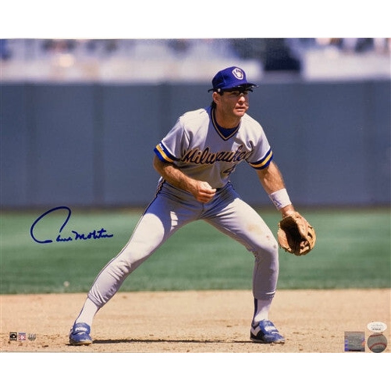 Brewers Hall of Famer PAUL MOLITOR Signed 16×20 AUTO Photo #12 AUTO – JSA