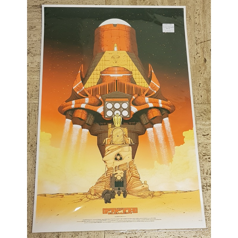 Fifth Element – Cristian Eres Limited Edition Screen Print (AP)