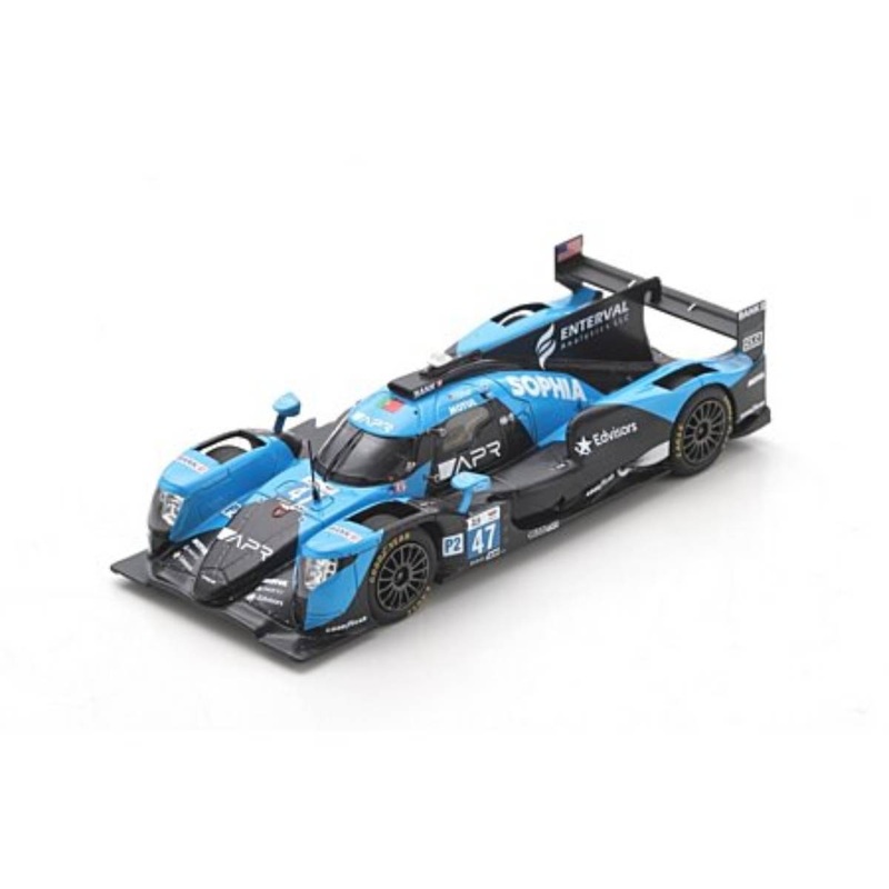 Oreca 07 – Gibson No.47 Algarve Pro Racing – 24H Le Mans 2022 – S. Flrsch – J. Falb – J. Aitken – 1:43 Scale Resin Model Car