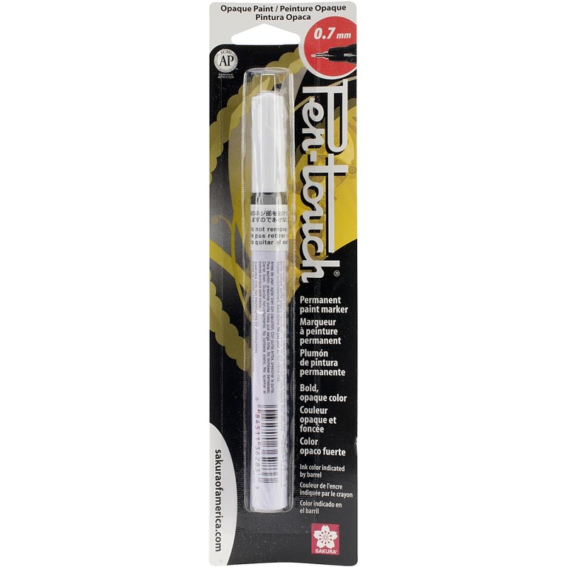 Pen-Touch Paint Marker Extra Fine Point .7mm White