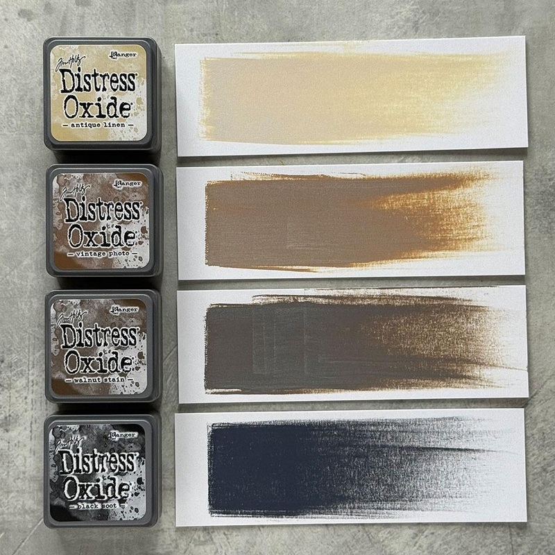 Tim Holtz Distress Oxide Mini Ink Pads Set of 4 – Kit #6