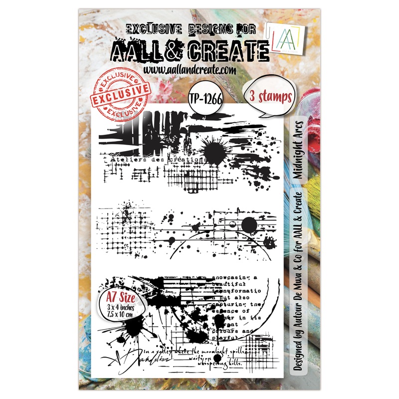#1266 – A7 Stamp Set – Midnight Arcs