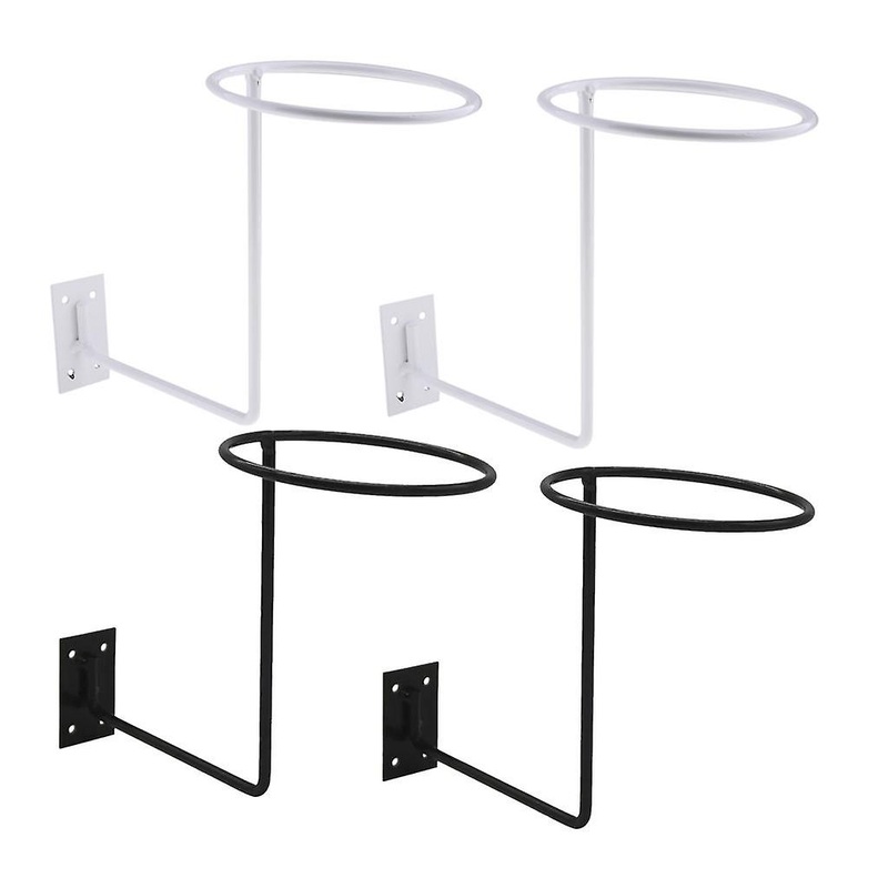 4pcs Helmet Holder Wall Mount Hat Ball Wig Rack Hanger Hook Display Stand