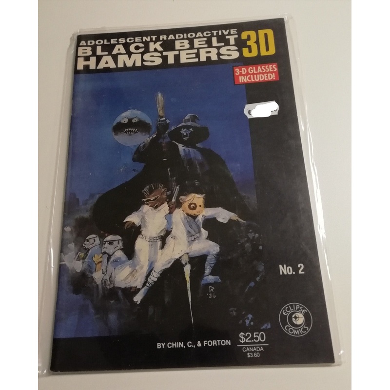 Adolescent Radioactive Black Belt Hamsters 3D #2 FN/VF