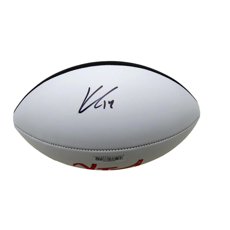 Kenny Gainwell Signed/Auto Super Bowl LIX Logo Football Eagles Beckett 193564