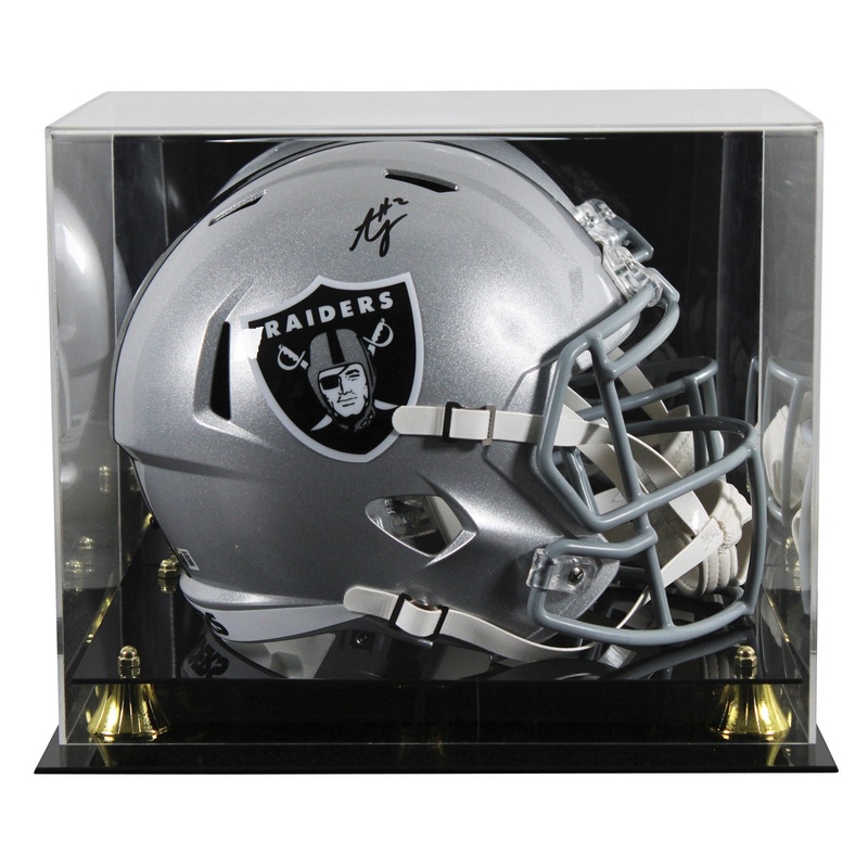 Raiders Ashton Jeanty Signed Full Size Speed Rep Helmet W/ Case BAS Witnessed