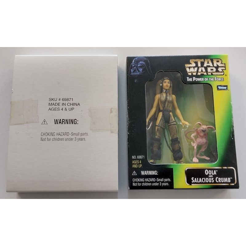 Star Wars Power of the Force – Oola and Salacious Crumb Mail-Away Figure