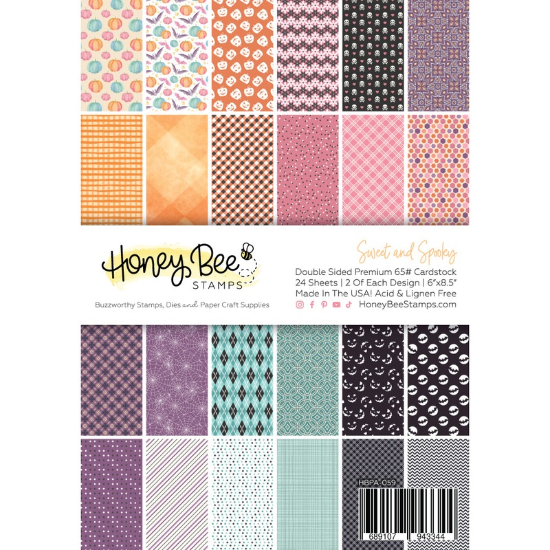 Sweet & Spooky Paper Pad 6×8.5 – 24 Double-Sided Sheets