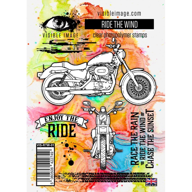 Visible Image Ride The Wind Stamp Set