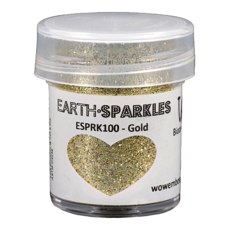 WOW! Embossing Earth Sparkles Glitter 15ml – Gold