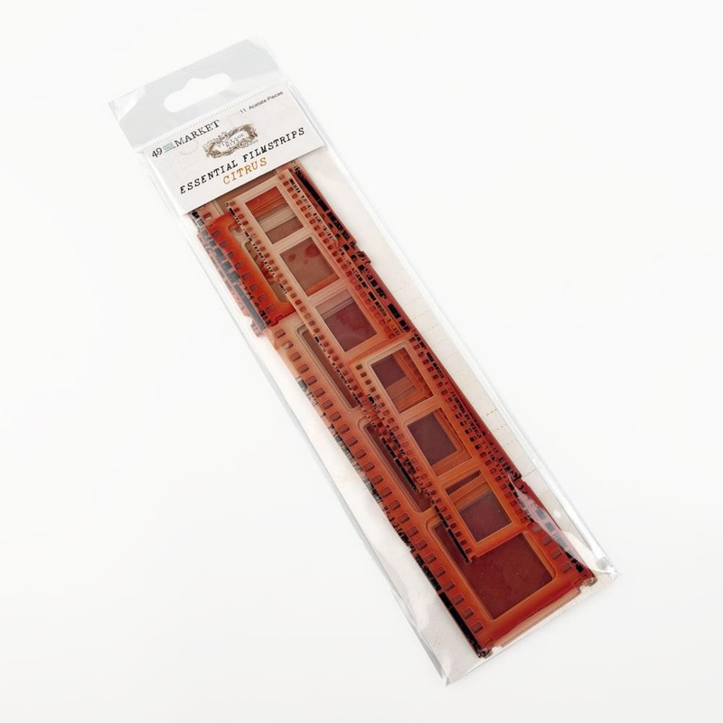 49 And Market Vintage Bits Essential Filmstrips Citrus