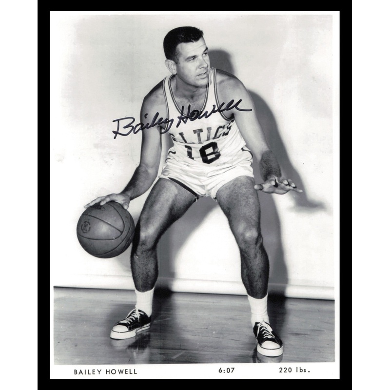 Bailey Howell Autographed Signed 8×10 Photo Boston Celtics SKU #244920