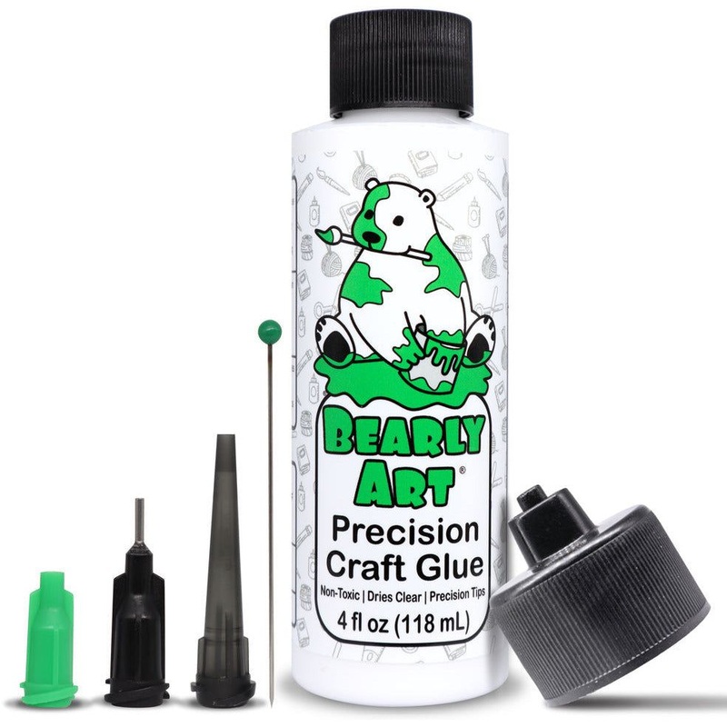 Bearly Art Precision Craft Glue – The Original 4oz