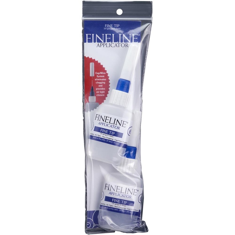 Fineline 20 Gauge Applicators & Bottles – Empty 2/Pkg 1.25oz