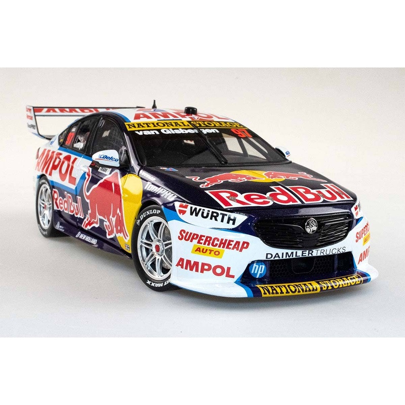 HOLDEN ZB COMMODORE – RED BULL AMPOL RACING – SHANE VAN GISBERGEN #97 – 2022 Bunnings Trade Perth Supernight Race 10 – 600th Holden Race Win – Winner – 1:12 Scale Resin Model Car