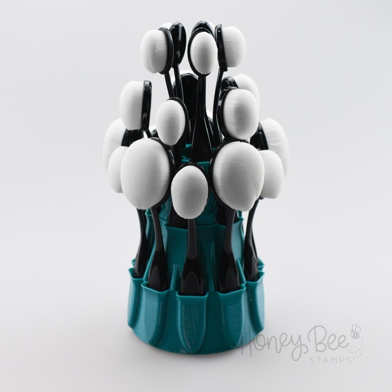Layer Cake Blender Brush Caddy – Teal