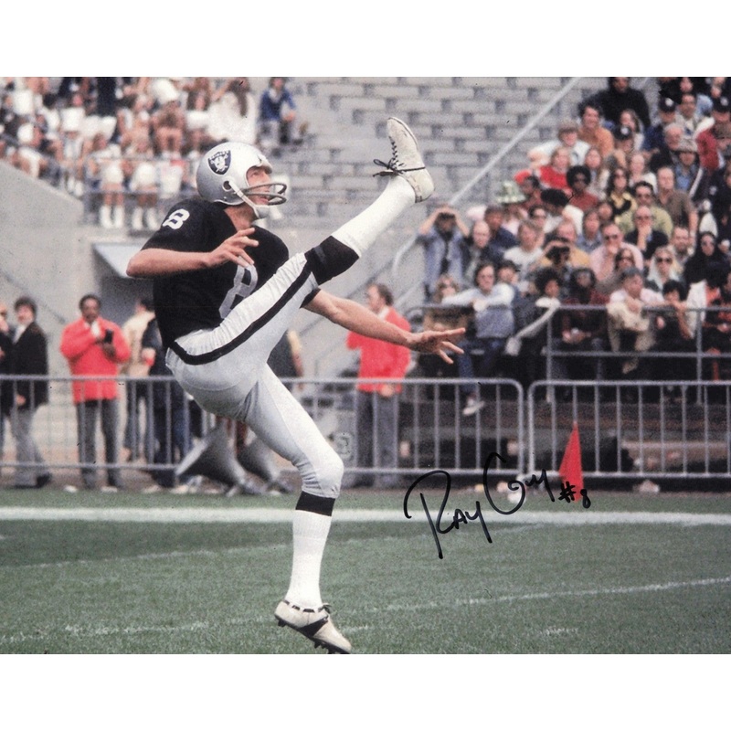Ray Guy Autographed Signed 8×10 Photo Oakland Raiders SKU #247472