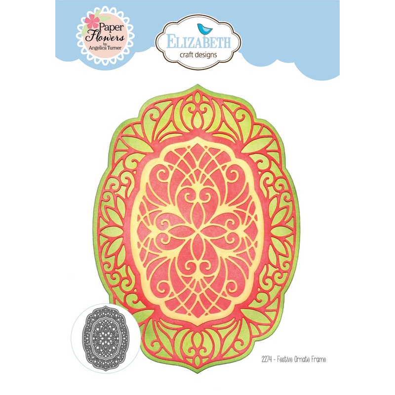 Elizabeth Craft – Festive Ornate Frame dies