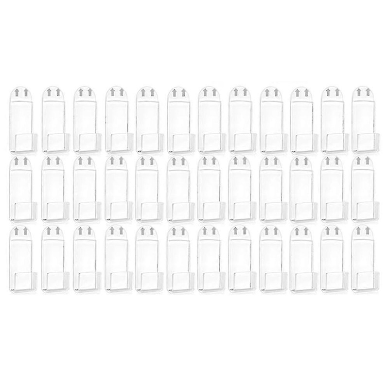 For Vinyl Record Wall Mount Display Holder No Screws, 36 PCS Acrylic Vinyl Record Holder Self Adhesive