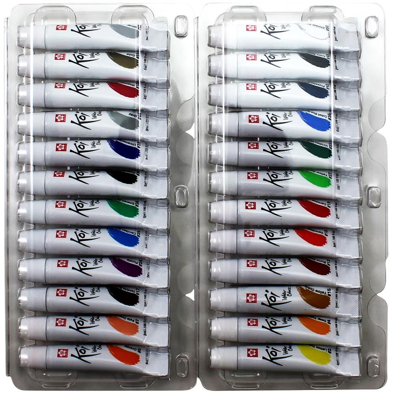 Koi Water Color Tubes 5ml 24/Pkg