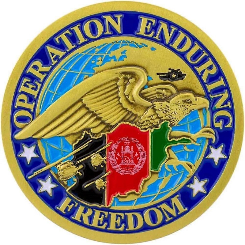 Operation Enduring Freedom Coin Afghanistan Coin Military Collectibles Men Women By EC