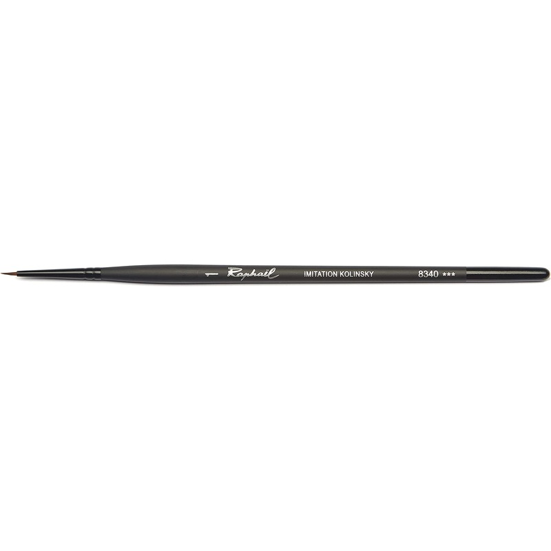 Raphael Synthetic Kolinsky Watercolor Brushes, Spotters, 1