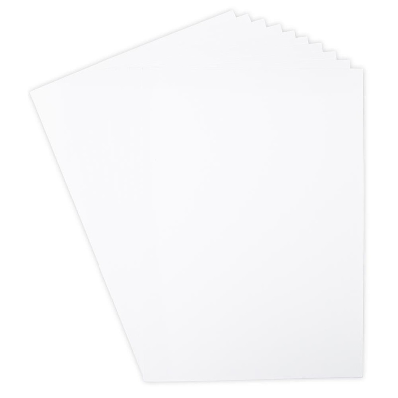 Sizzix Surfacez Smooth Cardstock 270gms 8.25X11.75 60/Pkg White