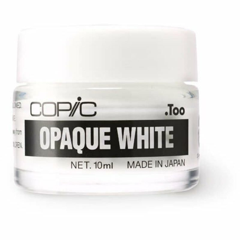 Copic Opaque White Pigment, 1 oz. Jar