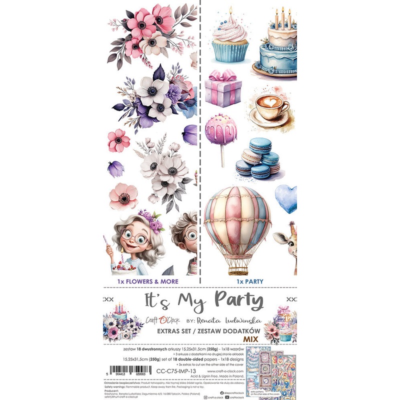 Craft O’Clock – Extras Set, It’s My Party – Mix