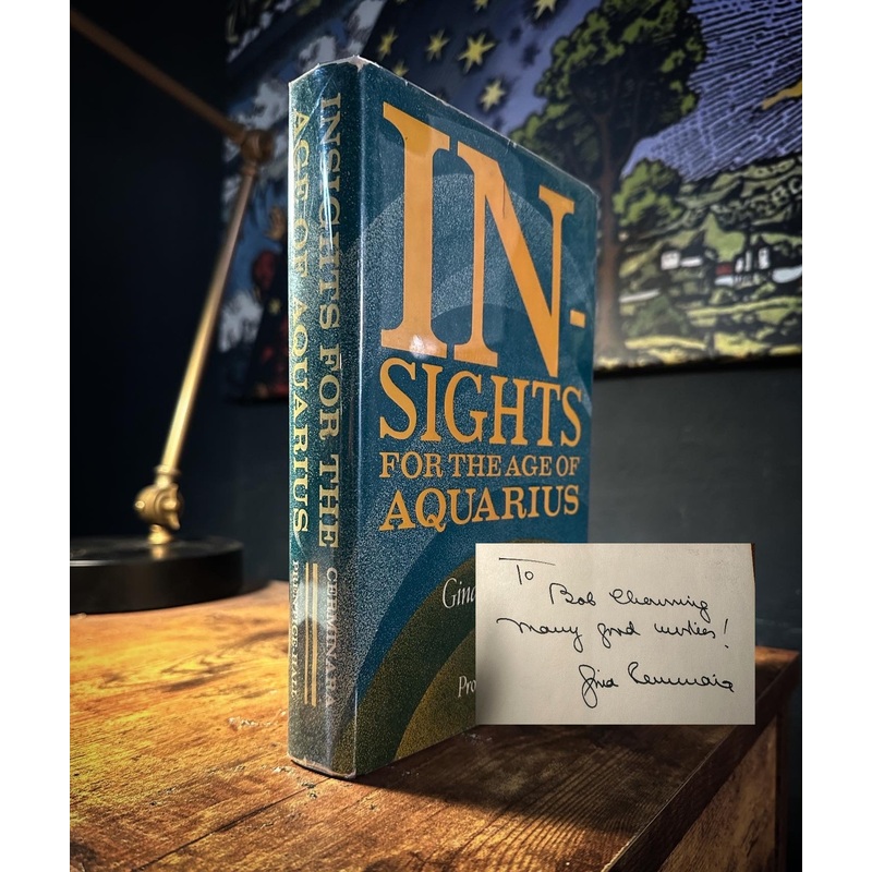 In-Sights For The Age of Aquarius SIGNED by Gina Cerminara