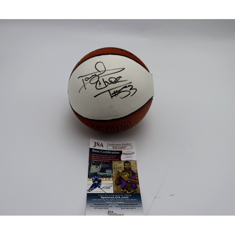 Norman Nixon Autographed mini basketball JSA COA