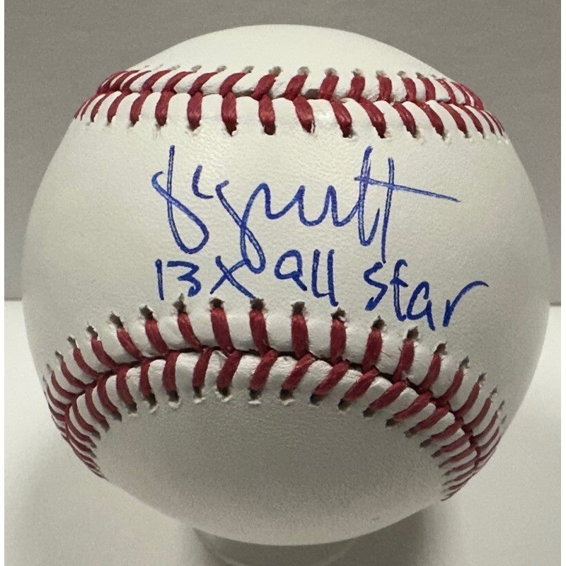 Royals GEORGE BRETT Signed Official MLB Baseball AUTO w/ 13 x All Star – BAS
