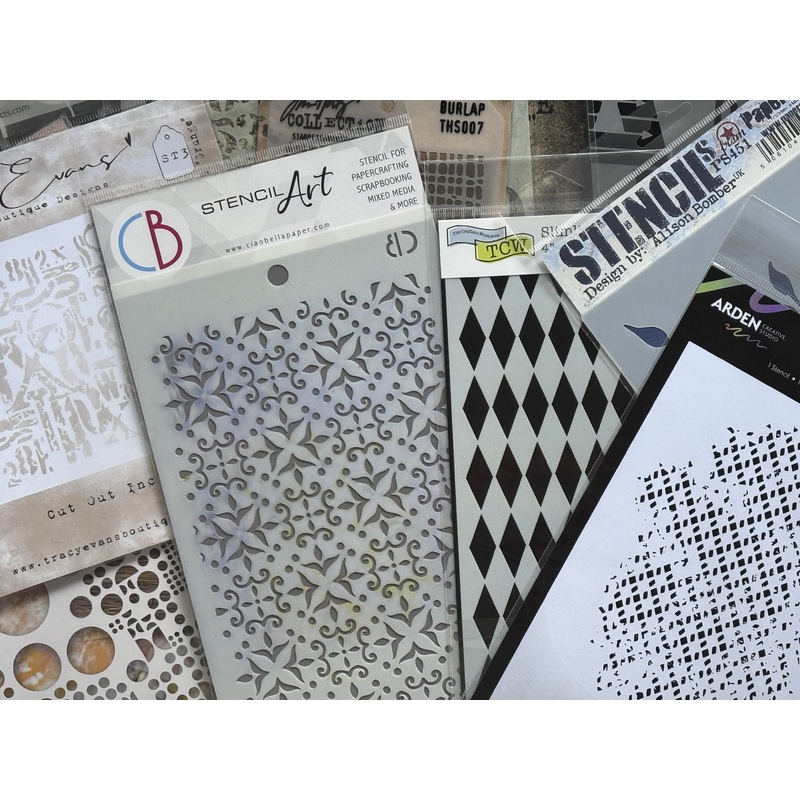 2025/10/24 – Fun With Stencils – Tip & Techniques