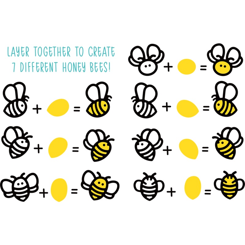 Honey Bees Paper Piecing – Honey Cuts