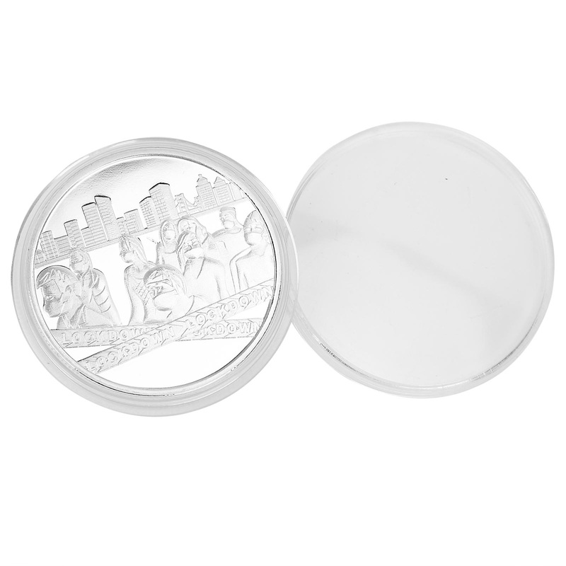 I Survived 2020 Commemorative Coin DoubleSided Coin Memorial Coin Gift for Collector