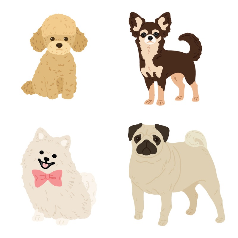 Lovely Layers: Small Dogs – Honey Cuts