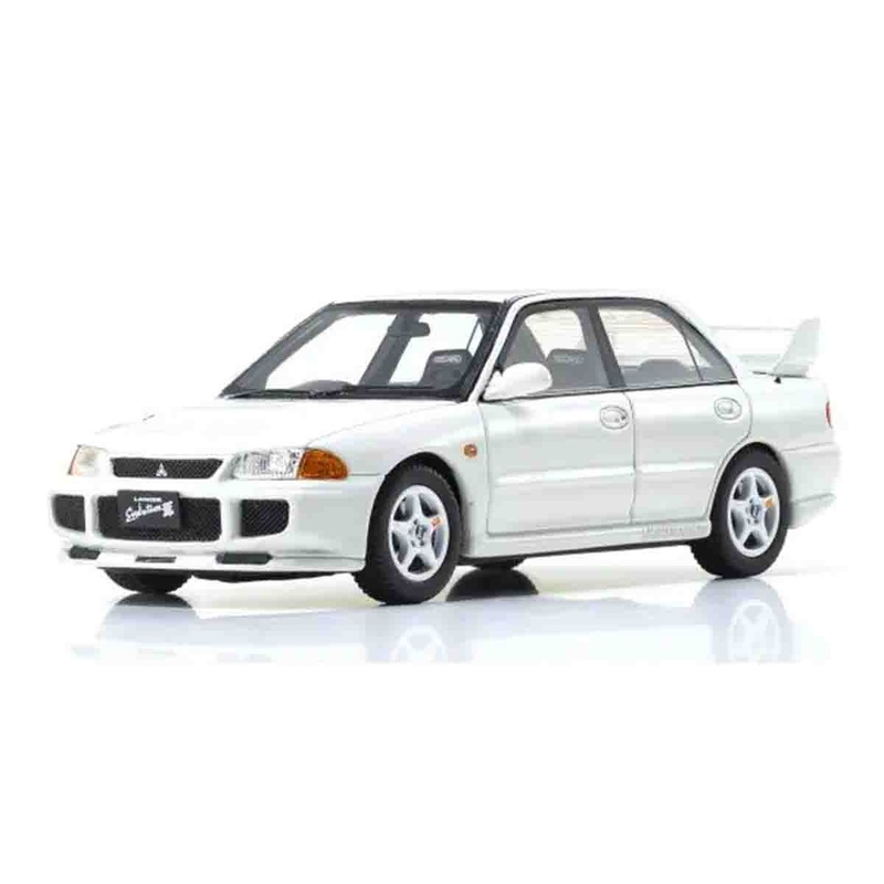 Mitsubishi Lancer Evolution III White – 1:43 Scale Resin Model Car